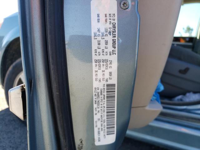 2A4RR5D17AR359134 - 2010 CHRYSLER TOWN & COU TOURING 蓝色 照片 13