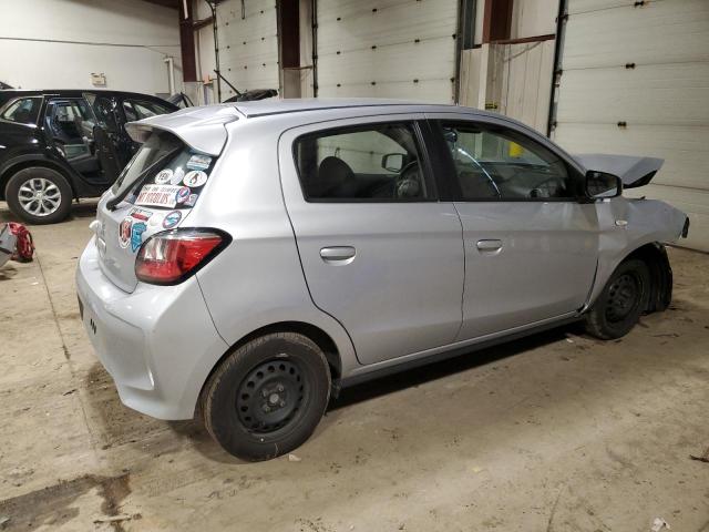 ML32AUHJ6MH009127 - 2021 MITSUBISHI MIRAGE ES SILVER photo 3