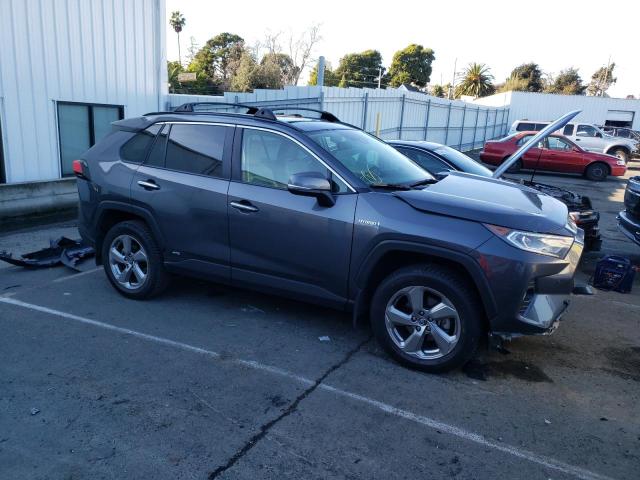 JTMDWRFV8KD519199 - 2019 TOYOTA RAV4 LIMITED GRAY photo 4