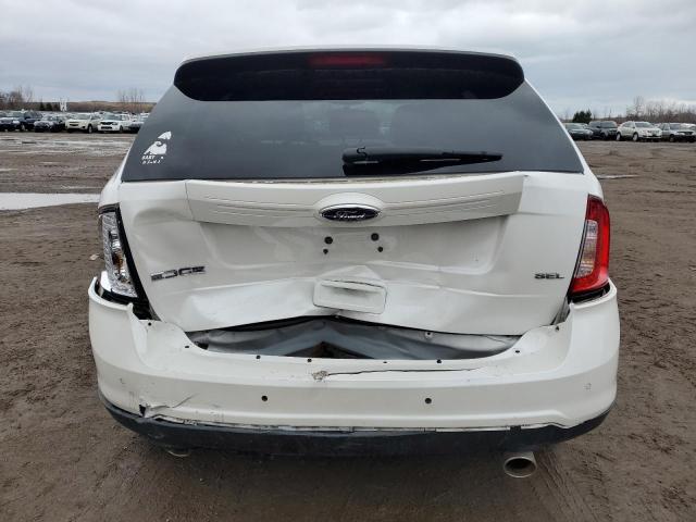 2FMDK3JC7EBA72885 - 2014 FORD EDGE SEL BLACK photo 6