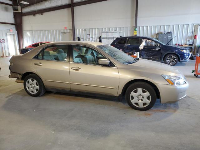 1HGCM56405A040705 - 2005 HONDA ACCORD LX GOLD photo 4