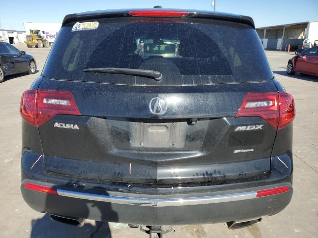 2HNYD2H67BH005040 - 2011 ACURA MDX TECHNOLOGY BLACK photo 6