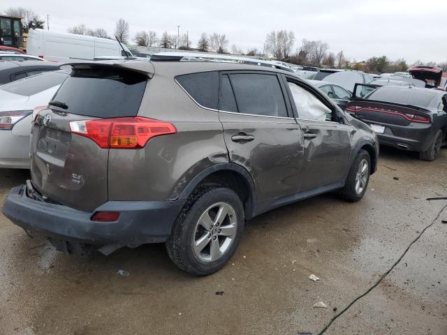 2T3RFREVXFW386168 - 2015 TOYOTA RAV4 XLE TAN photo 3