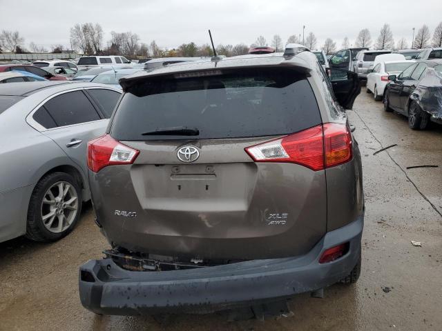 2T3RFREVXFW386168 - 2015 TOYOTA RAV4 XLE TAN photo 6