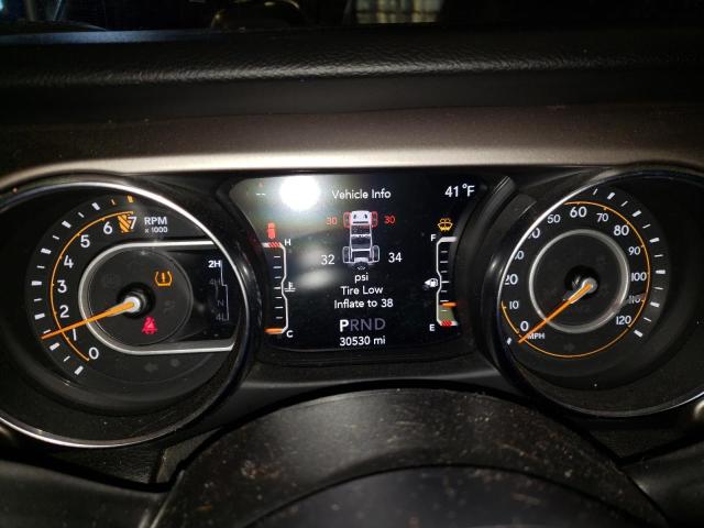 1C4HJXDG1LW334474 - 2020 JEEP WRANGLER U SPORT შავი ფოტო 9