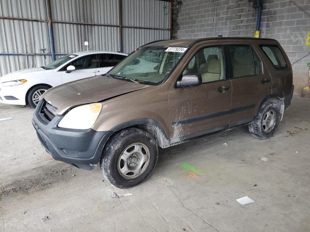 SHSRD68444U204919 - 2004 HONDA CR-V LX TAN photo 1