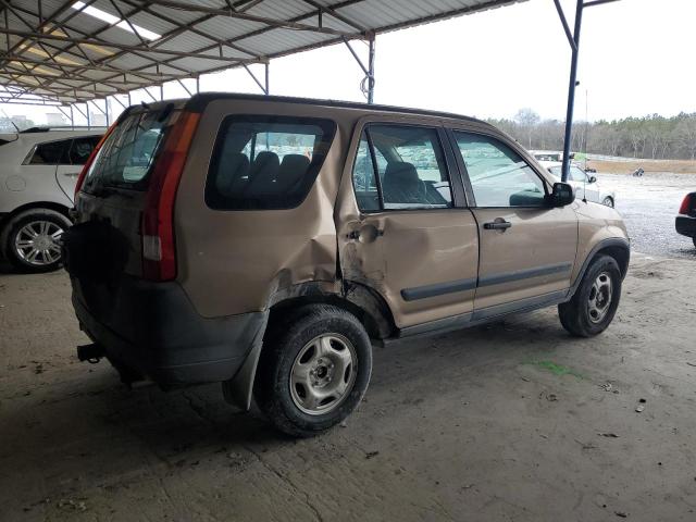 SHSRD68444U204919 - 2004 HONDA CR-V LX TAN photo 3