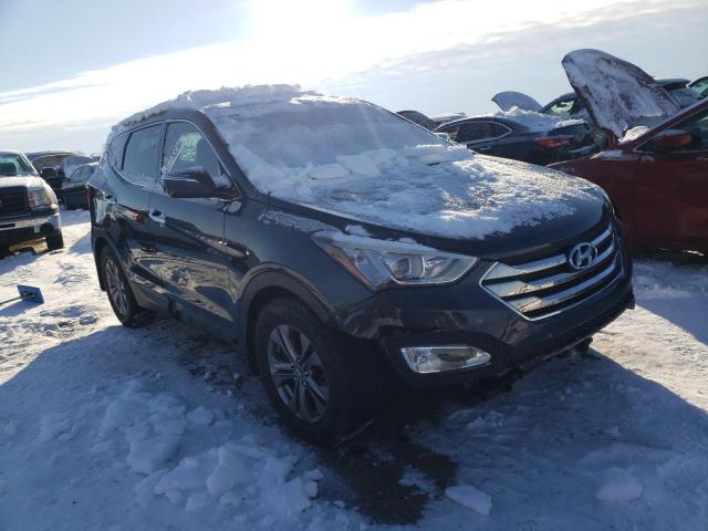 5XYZU3LB7DG096722 - 2013 HYUNDAI SANTA FE S BLUE photo 4