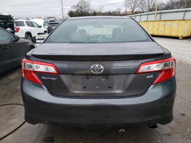 4T1BF1FK2EU807198 - 2014 TOYOTA CAMRY L GRAY photo 6