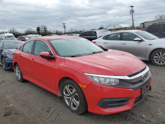 2HGFC2F58HH519662 - 2017 HONDA CIVIC LX RED photo 4