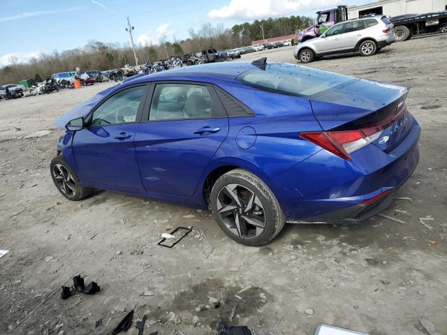 KMHLS4AG8PU551866 - 2023 HYUNDAI ELANTRA SEL BLUE photo 2