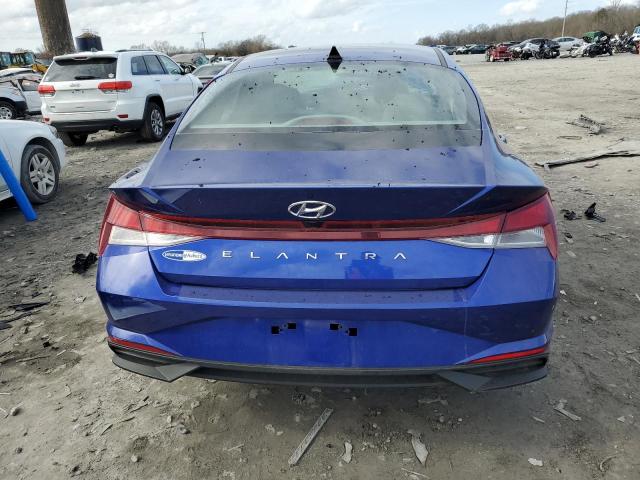 KMHLS4AG8PU551866 - 2023 HYUNDAI ELANTRA SEL BLUE photo 6