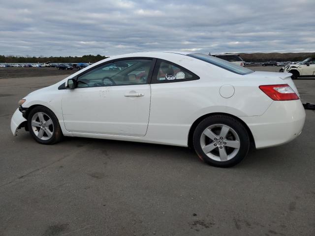 2HGFG12847H567074 - 2007 HONDA CIVIC EX WHITE photo 2