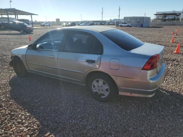 2HGES16543H617881 - 2003 HONDA CIVIC LX SILVER photo 2