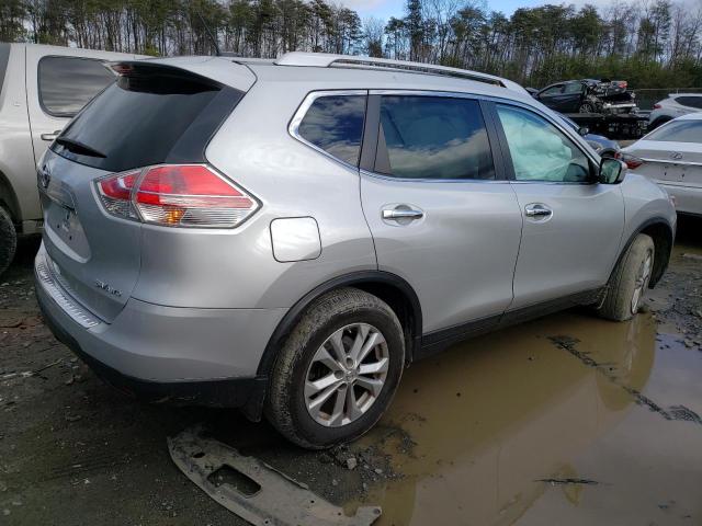 KNMAT2MV8GP615863 - 2016 NISSAN ROGUE S SILVER photo 3