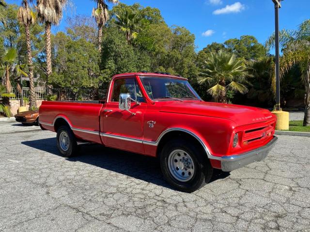 CE247Z119217 - 1967 CHEVROLET C20 RED photo 1