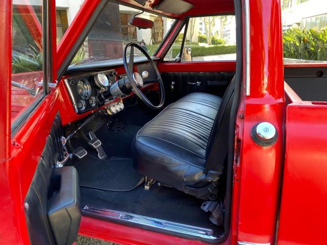 CE247Z119217 - 1967 CHEVROLET C20 RED photo 13