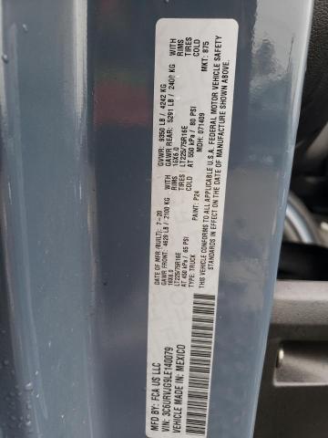 3C6URVJG9LE140079 - 2020 RAM PROMASTER 3500 HIGH 石墨色 照片 14