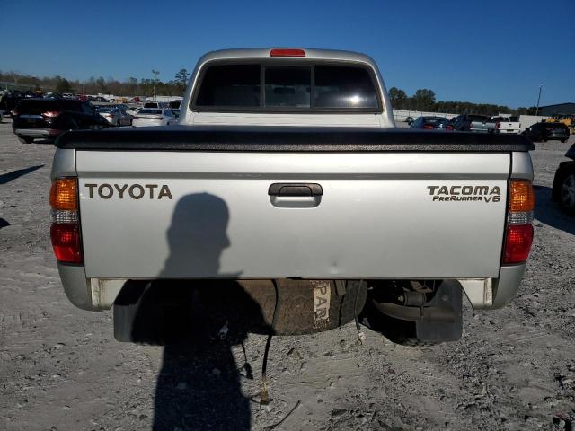5TEGN92N94Z437871 - 2004 TOYOTA TACOMA DOUBLE CAB PRERUNNER SILVER photo 6