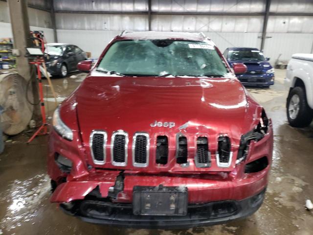 1C4PJMCS5EW248264 - 2014 JEEP CHEROKEE LATITUDE MAROON photo 5