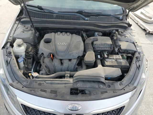 KNAGM4A74D5360769 - 2013 KIA OPTIMA LX SILVER photo 11