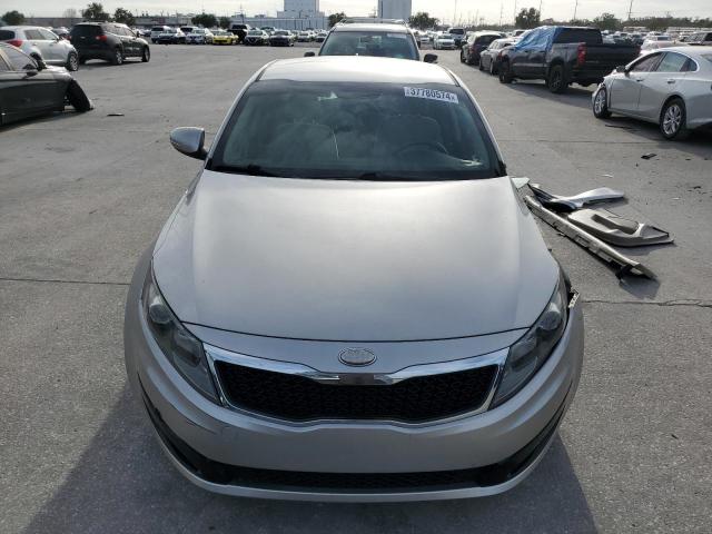 KNAGM4A74D5360769 - 2013 KIA OPTIMA LX SILVER photo 5