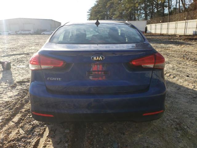 3KPFK4A71HE088583 - 2017 KIA FORTE LX BLUE photo 6