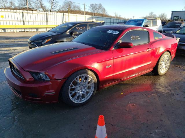 1ZVBP8CF4E5318570 - 2014 FORD MUSTANG GT MAROON photo 1