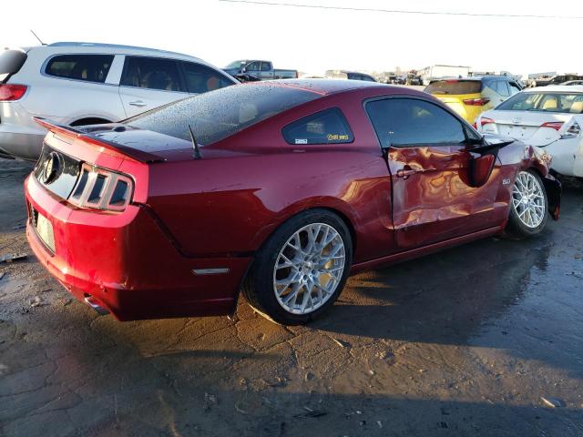 1ZVBP8CF4E5318570 - 2014 FORD MUSTANG GT MAROON photo 3