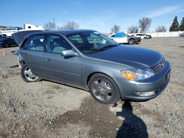 4T1BF28B33U297699 - 2003 TOYOTA AVALON XL GRAY photo 4