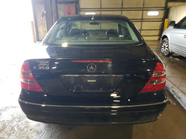 WDBUF56J46A823268 - 2006 MERCEDES-BENZ E 350 BLACK photo 6