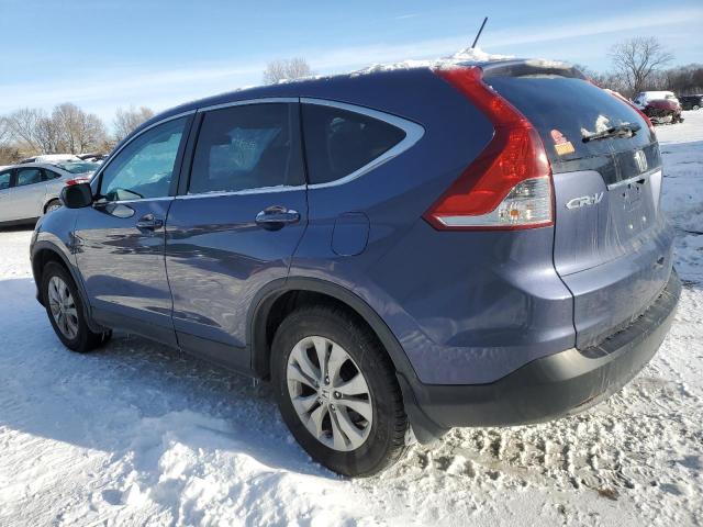 3CZRM3H52DG707108 - 2013 HONDA CR-V EX BLUE photo 2