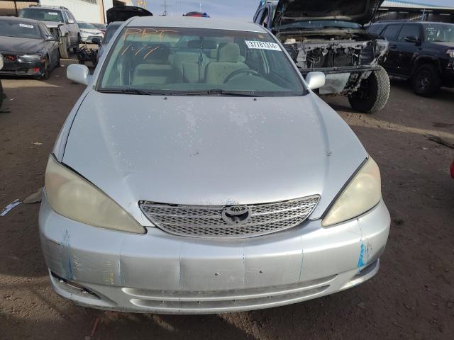 4T1BF32K63U555924 - 2003 TOYOTA CAMRY LE SILVER photo 5