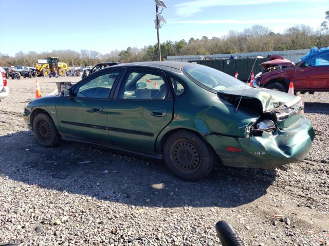 1FAFP5224XG203756 - 1999 FORD TAURUS LX GREEN photo 2