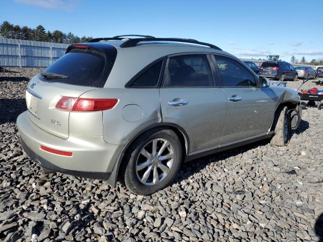 JNRAS08W38X200400 - 2008 INFINITI FX35 TAN photo 3