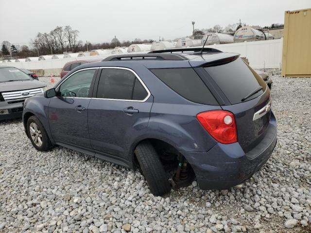 2GNFLBE30E6316455 - 2014 CHEVROLET EQUINOX LT BLUE photo 2