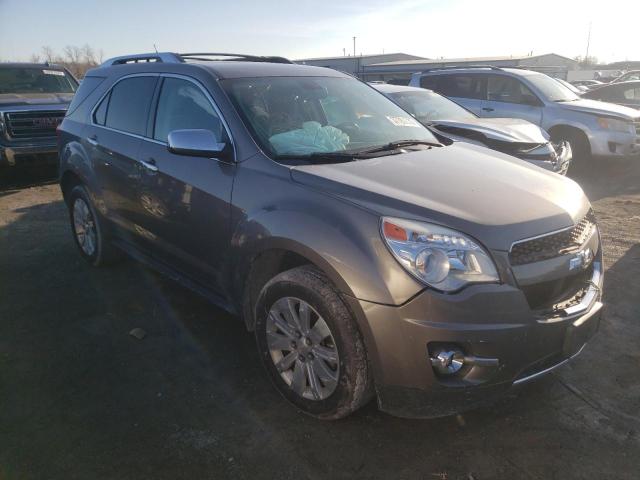 2CNALFEC3B6375369 - 2011 CHEVROLET EQUINOX LTZ GRAY photo 4