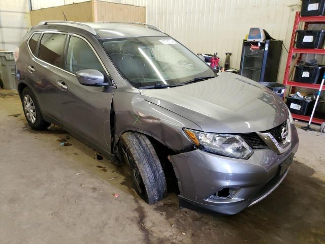 KNMAT2MV6GP676922 - 2016 NISSAN ROGUE S GRAY photo 4