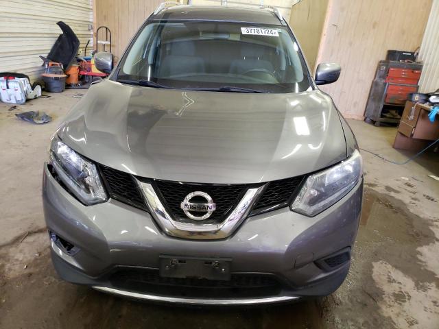 KNMAT2MV6GP676922 - 2016 NISSAN ROGUE S GRAY photo 5