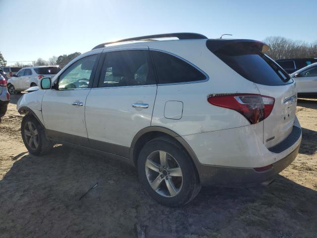 KM8NU4CC1BU153968 - 2011 HYUNDAI VERACRUZ GLS WHITE photo 2