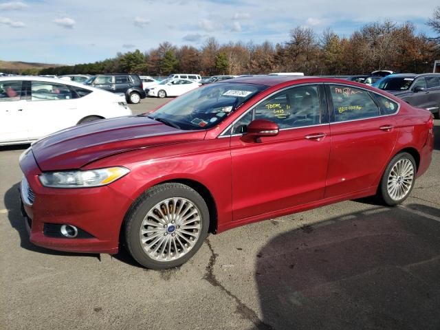 3FA6P0K94ER320355 - 2014 FORD FUSION TITANIUM RED photo 1