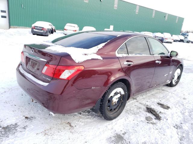 JTHBJ46G582159449 - 2008 LEXUS ES 350 MAROON photo 3