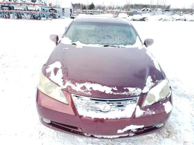 JTHBJ46G582159449 - 2008 LEXUS ES 350 MAROON photo 5