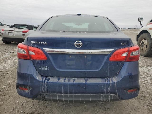 3N1AB7AP9KL610961 - 2019 NISSAN SENTRA S BLUE photo 6