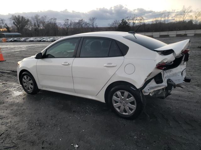 3KPA24AD3NE434242 - 2022 KIA RIO LX WHITE photo 2