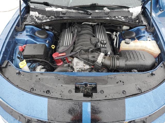 2C3CDXGJ4LH216155 - 2020 DODGE CHARGER SCAT PACK BLUE photo 11