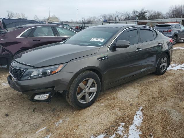 5XXGM4A76EG339261 - 2014 KIA OPTIMA LX GRAY photo 1