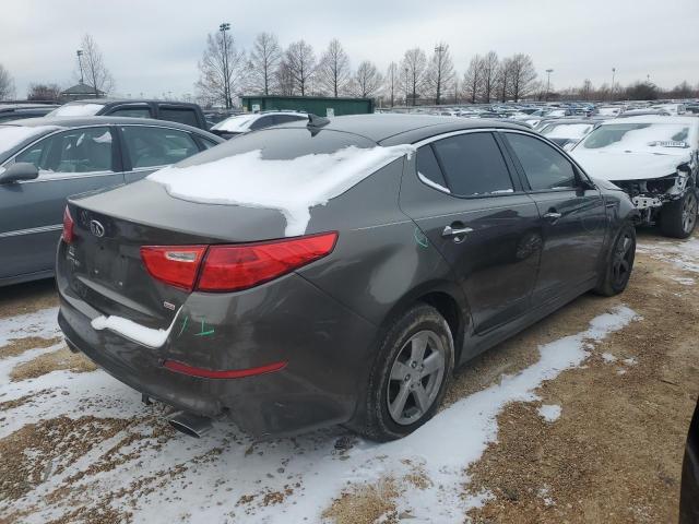 5XXGM4A76EG339261 - 2014 KIA OPTIMA LX GRAY photo 3