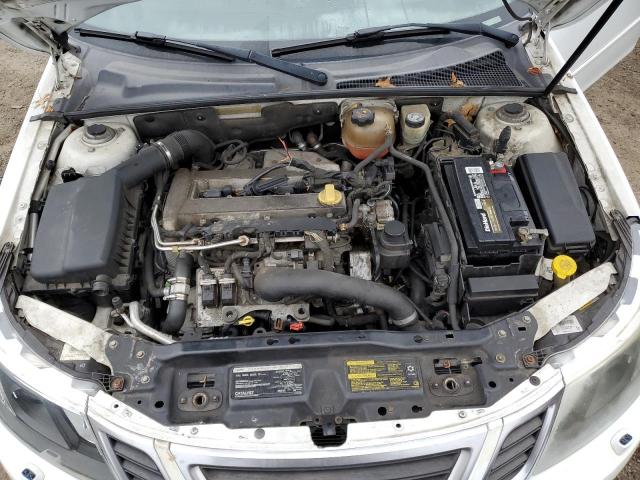 YS3FB79Y586007744 - 2008 SAAB 9-3 2.0T WHITE photo 11