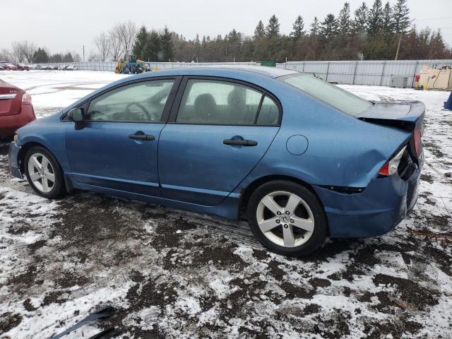 2HGFA1E25AH011839 - 2010 HONDA CIVIC DX BLUE photo 2